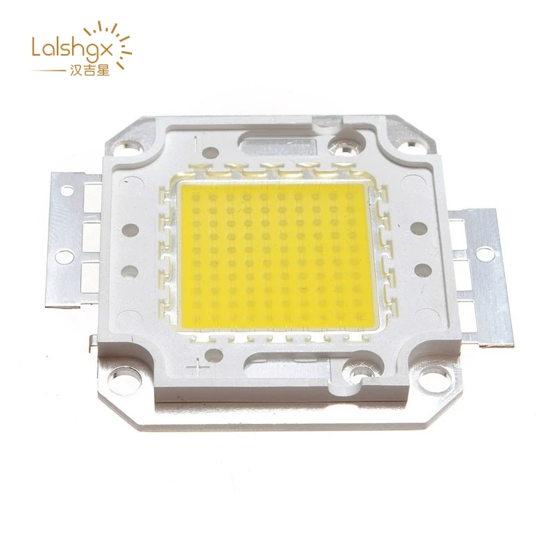 Warm W/White COB LED Chip 10W 20W 30W 50W 80W 100W DC10-32V High Power Epistar Integrated Beads SMD For Floodlight 45*45MI