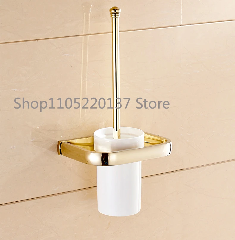 China Hotel Gold Luxury Bath Toilet Hardware Accessories Fitting Bathroom Set