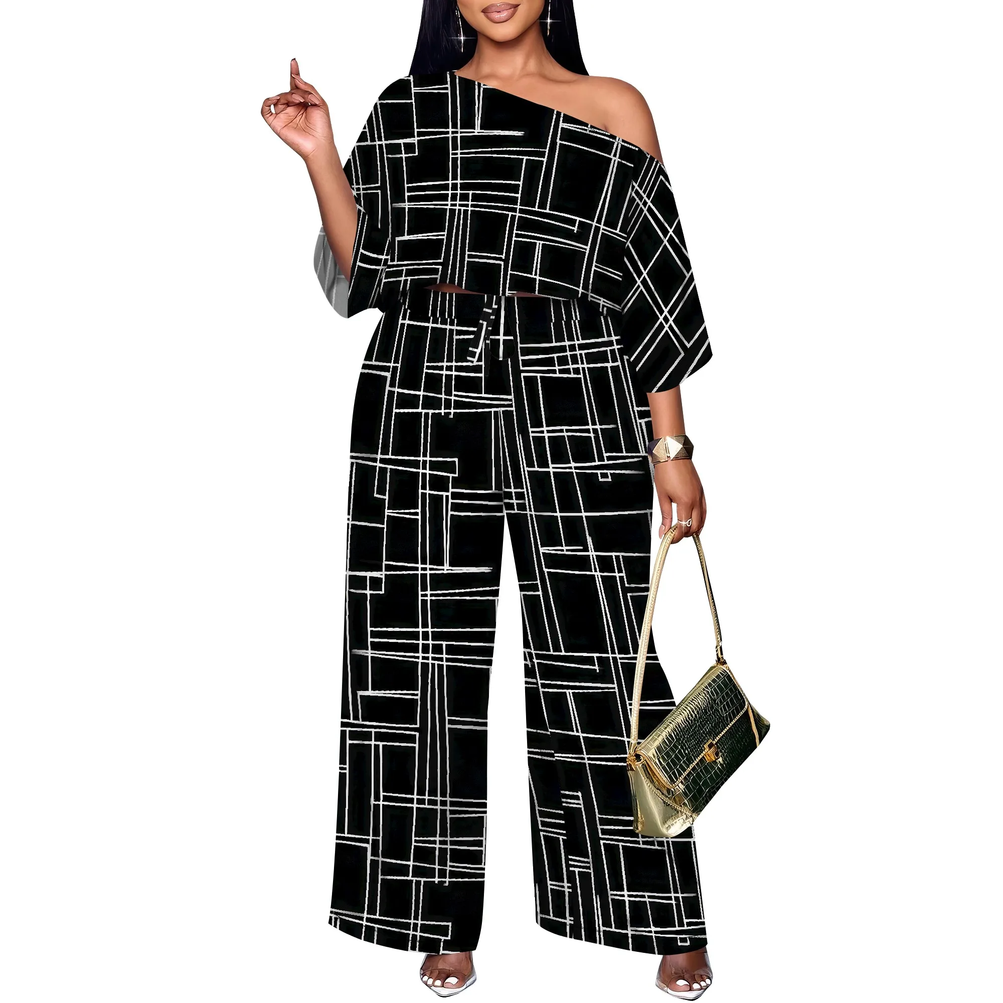 

Casual 2 Piece Outfits for Women Sexy Long Sleeve Sweatsuit Jogging Long Pants Sets Tracksuit with Pockets