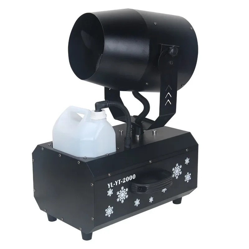 

Christmas stage snowflake making machine Field remote control snow-making equipment 180 degree jet snow machine