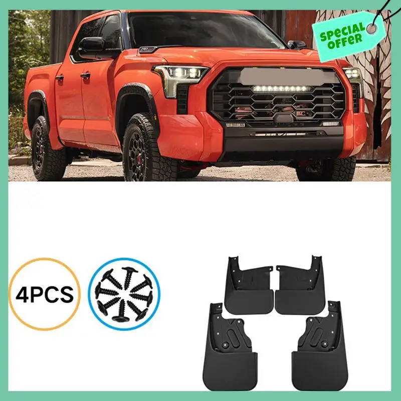 

A03G-4PCS Car Mudguard Mud Flaps Splash Mud Guard Fender For Toyota 2022-2023 Car Accessories
