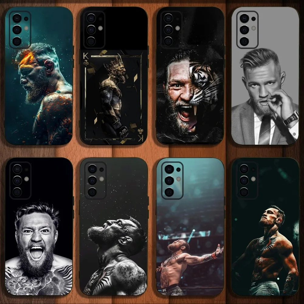 C-Conor M-McGregor Phone Case For Samsung S24,S21,S22,S23,S30,Ultra,S20,Plus,Fe,Lite,Note,10,9,5G Black Soft Cover