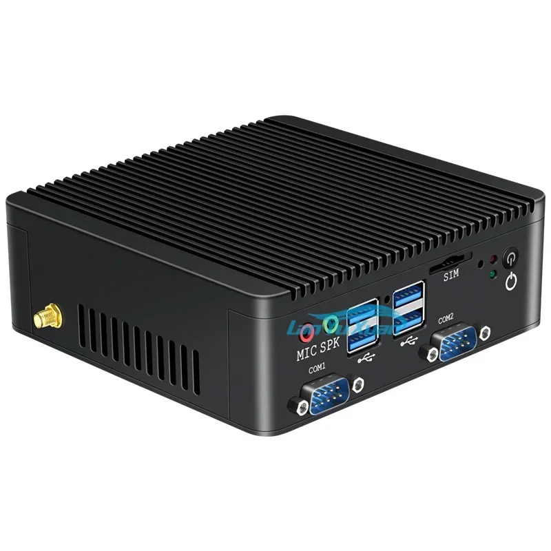 كمبيوتر صغير رخيص الثمن بدون مروحة J4125 كمبيوتر جيب متين واي فاي مع لوحة متوازية تسلسلية للحافلة لنظام التشغيل Windows11 #3