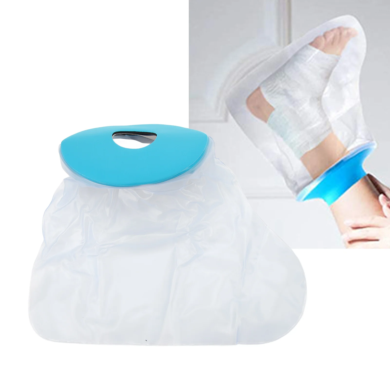 

Waterproof Cover For Shower Adult Cast Protector Cast Cover Bath Foot Case Watertight Shower Boot Reusable Hang Loop