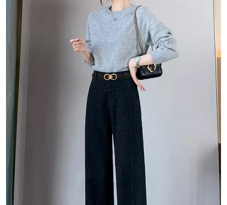 Neuer Stilvoller Glatter Schnallen-Ledergürtel für Damen, Koreanischer Stil Eleganter Vielseitiger Trendiger Premium-Rindsleder-Hosengürtel – Detail 5