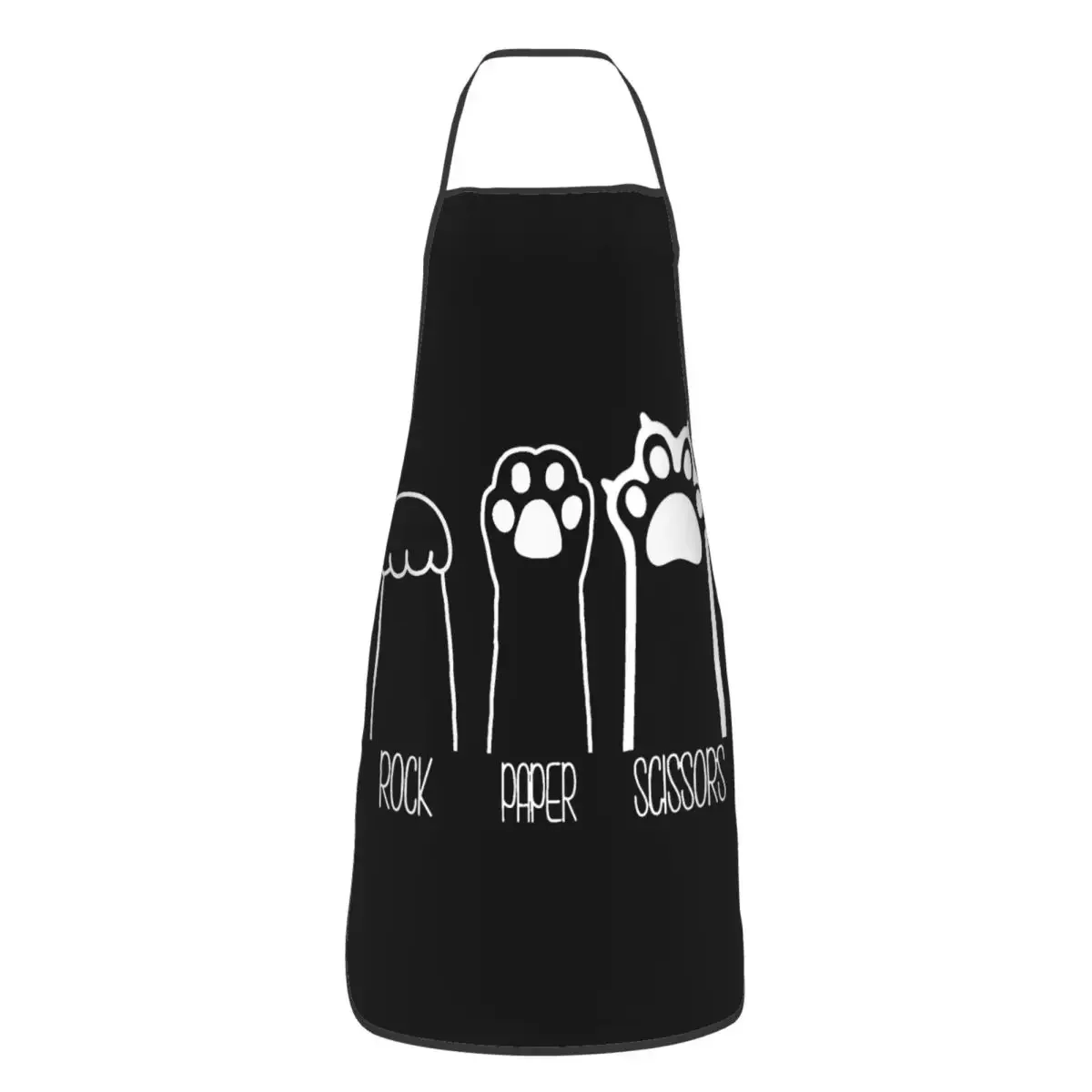 고양이 발 디자인 앞치마 이미지