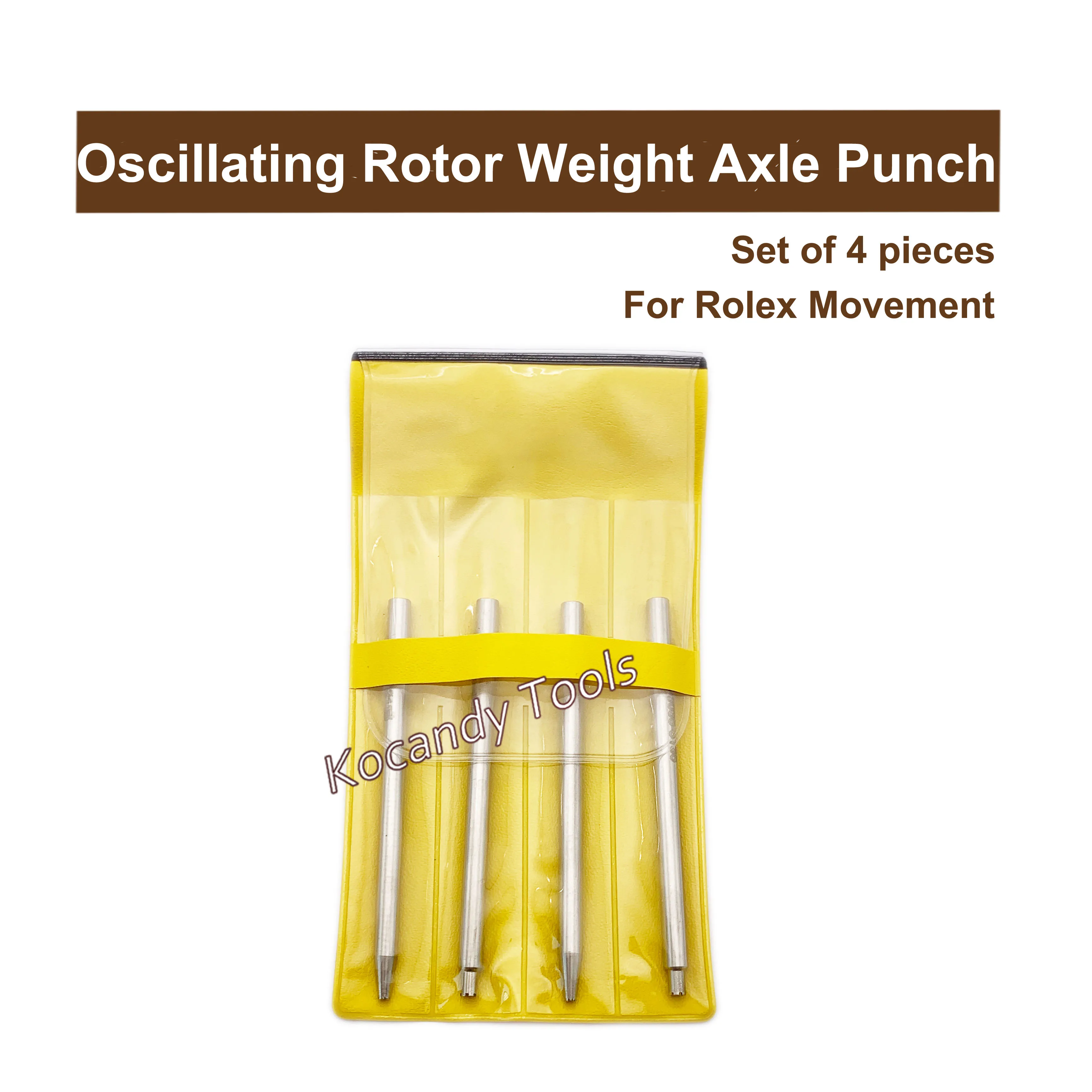 4 шт., качающийся ротор, весовой пробойник для Rolex Calibres 1570 2135 2235 3035 3135, инструмент для ремонта часового механизма для часовщиков