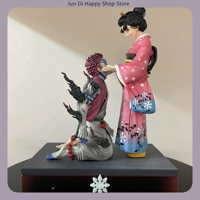 

Demon Slayer Akaza Dying Repentance Anime Figure - 26cm Model Statue, Collection Desktop Decoration Ornament Toy Gift for Fans
