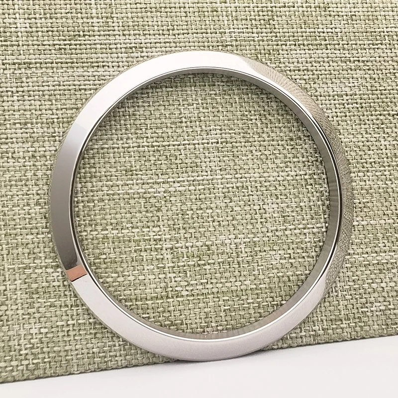 Datejust 41 126300 Smooth Bezel, 904L Stainless Steel Flat Replacement for RLX Oyster Perpetual Datejust, VS Quality