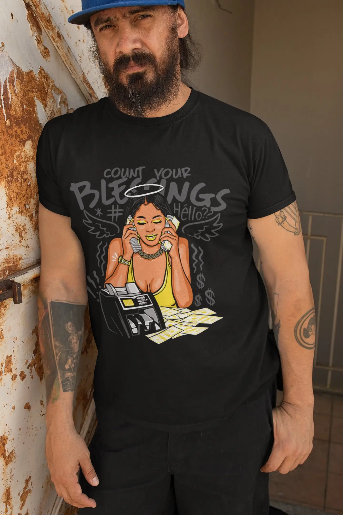 Самодельная футболка с надписью «купите ваши благословения», футболка Для предпринимателя, подарок на день рождения, подарок для Него, bf gf, подарок для мужа, жены, на Рождество