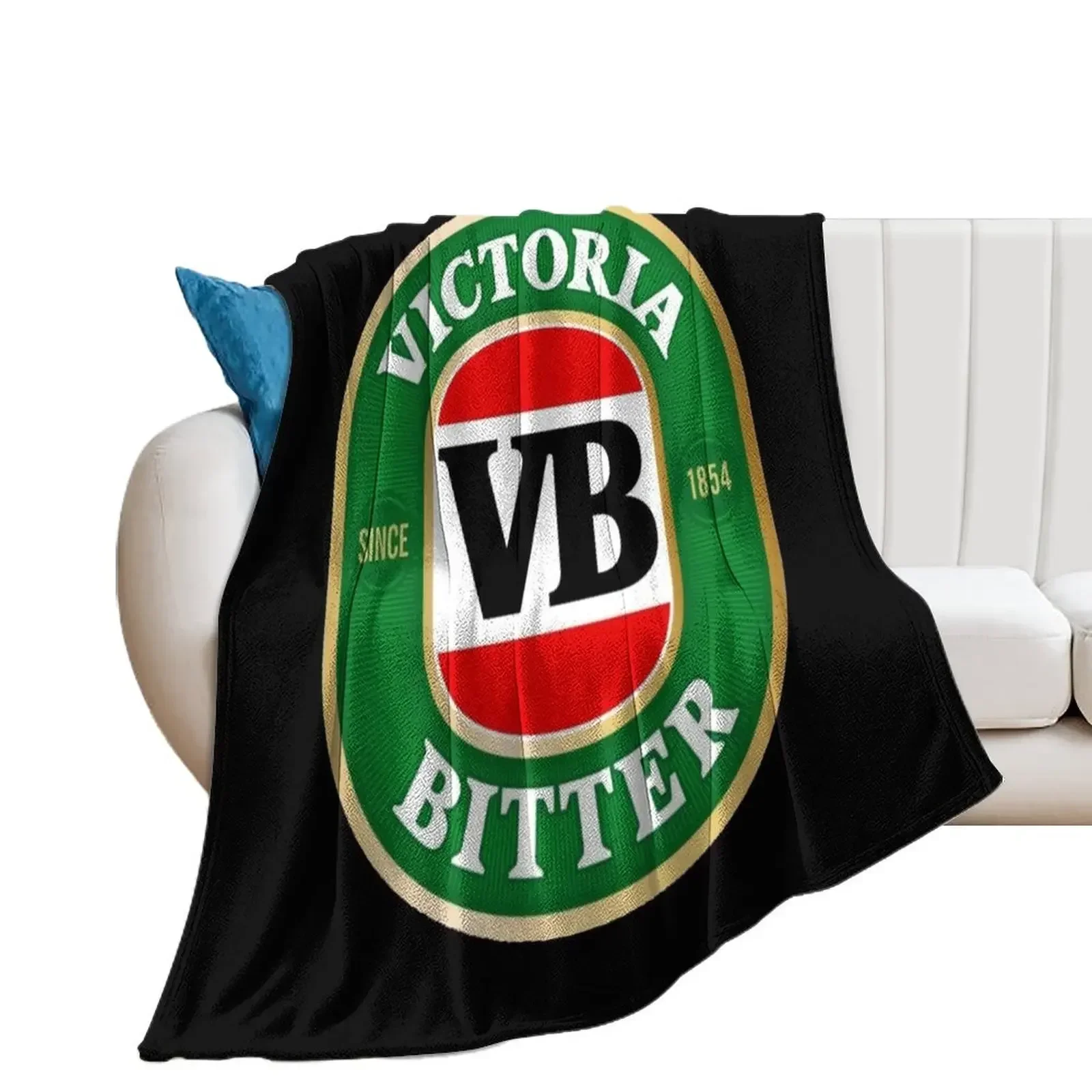 redwhite,Victoria Bitter Victoria Bitter Throw Blanket Winter beds Stuffeds christmas decoration Blankets