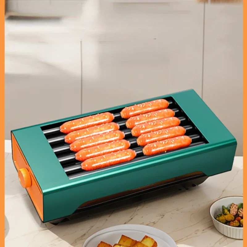 

Roast Sausage Machine 220V Desktop Household Small Mini Hotdog Maker Multifunctional Sausage Breakfast Machine Хот Дог Мейкер