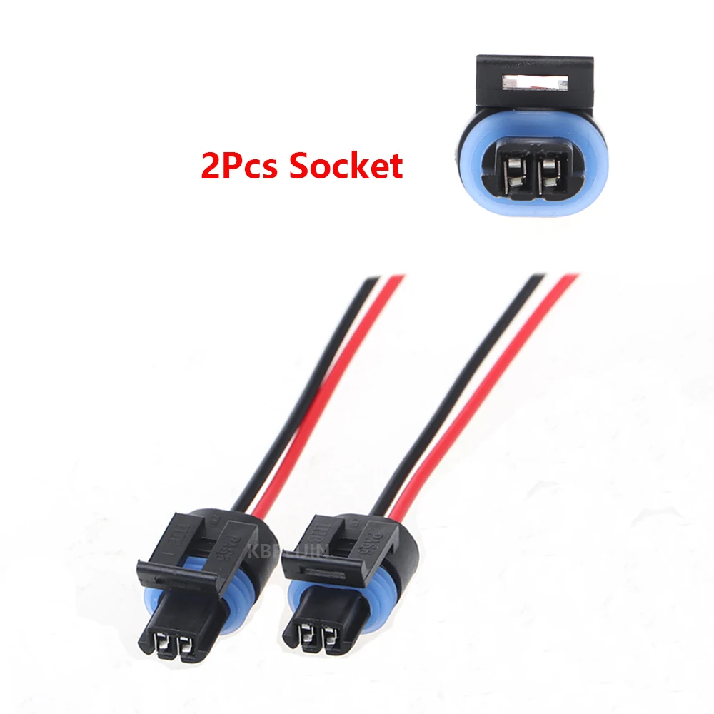 For Buick Regal GL8 Car Temperature Sensor Plug Socket Wire Harness Connector Replacement Parts 2PC