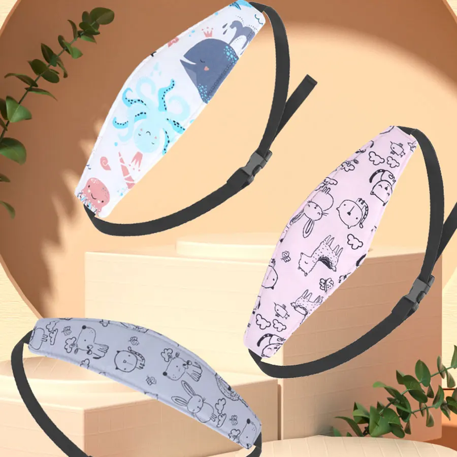 1/2 pçs faixa de segurança do carro infantil assento de segurança cabeça fixação cinto de dormir tozando fora do dormir cinto de segurança