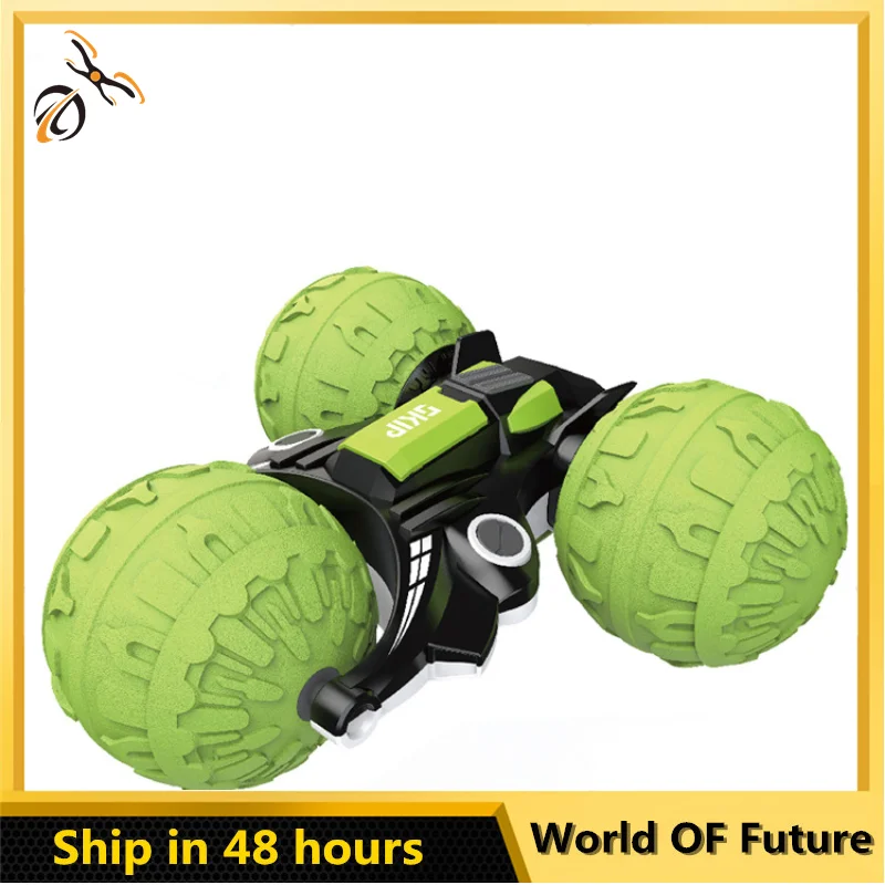 

Newest radio controlled car 2.4G Amphibious Stunt RC Car Double-sided Drift flip Tumbling Driving Toys for Boy Birthday present