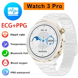 Reloj inteligente resistente al agua IP68 para mujer, Smartwatch con llamadas, Bluetooth, pantalla HD, Dial personalizado, ECG + PPG, Android e IOS, con caja, nuevo, 2024