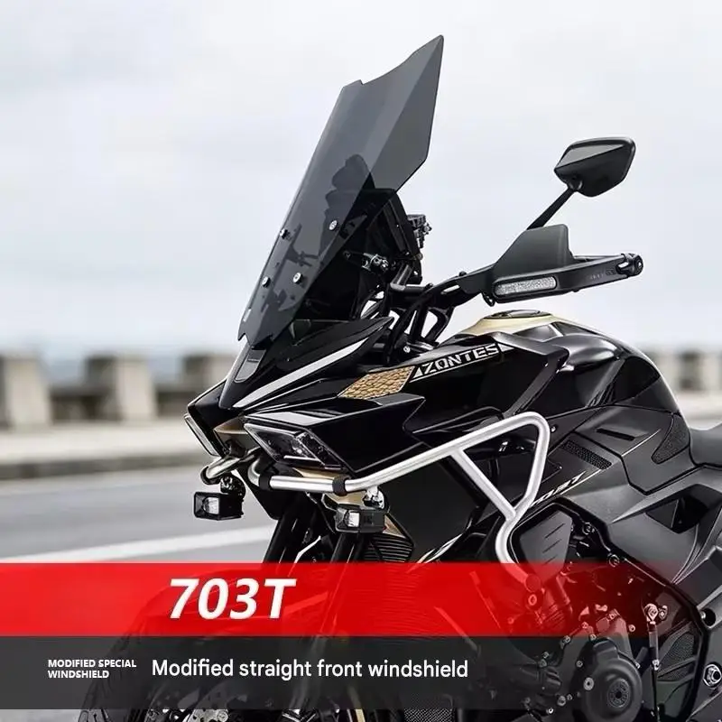 Fit For ZONTES 703T Modified Transparent Windshield Front Wind Screen Accessories