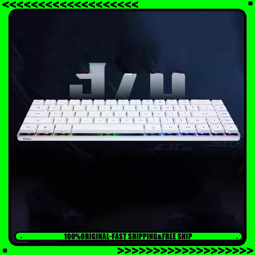 

ROG Claymore RX LP Mechanical Keyboard SPEEDNOVA Wireless Connection Three Mods Omni Receiver Keyboard Gasket Hot Swap PC Gifts