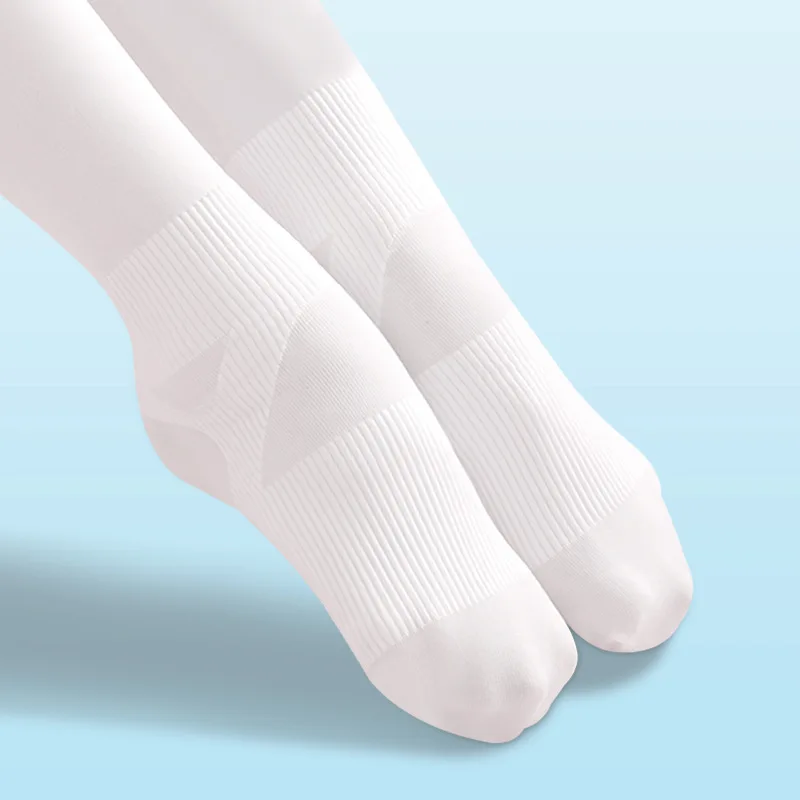 Collants de danse fins pour enfants, chaussettes de ballet blanches pour filles, leggings d'été