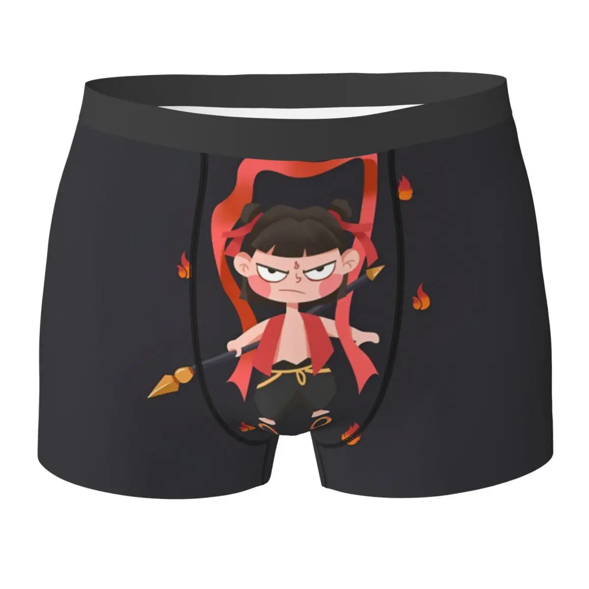 

Нижнее белье из фильма Ne Zha 2, удобные трусики, шорты «сделай сам», трусы для мужчин, сумка, большие размеры, багажник