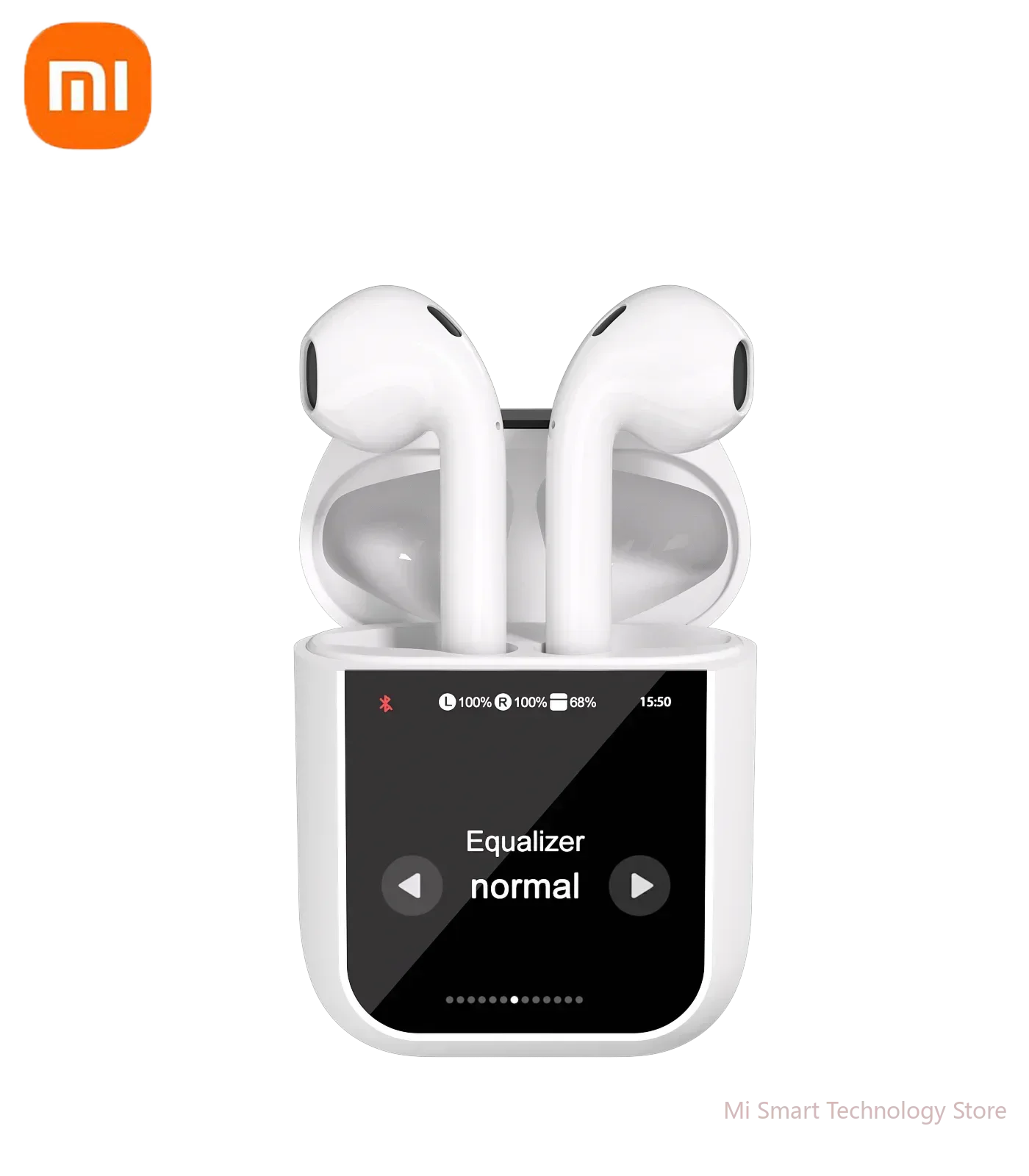 Xiaomi Wireless Bluetooth 5.4 Earphones ANC+ENC Noise Canceling Headsets A2 Pro Full Color Touch Screen Headphones Hi-Fi Earbuds