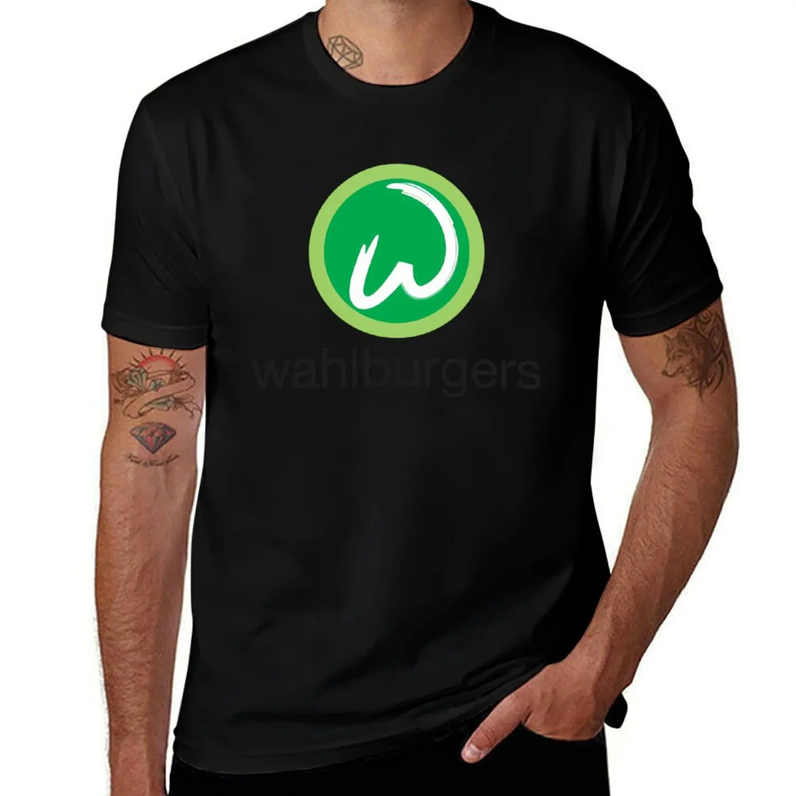 Wahlburgers Resto T-Shirt Plus Size Outdoor Casual Top T-Shirt