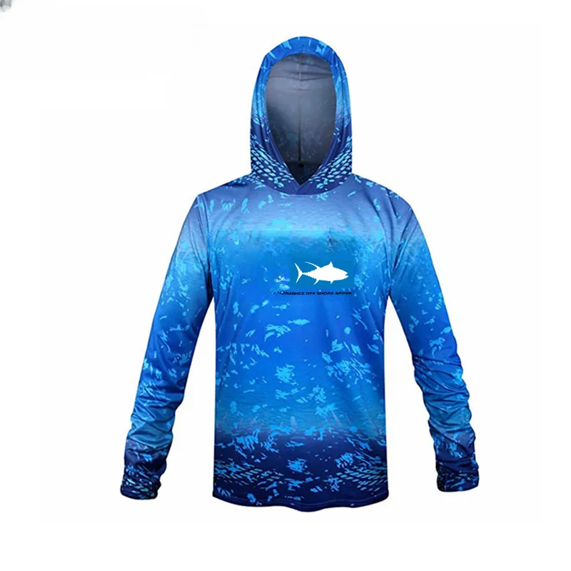 Imagem -04 - Camisas de Pesca com Capuz Respirável para Homens Roupas de Pesca Windproof Protetor Solar Popular Mais Novo 2023