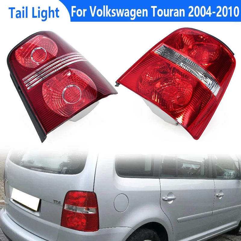 For Volkswagen VW Touran 2004 2005 2006-2010 Car Rear Tail Light Signal Lamp Taillight Housing Without Bulb Exterior Accessories