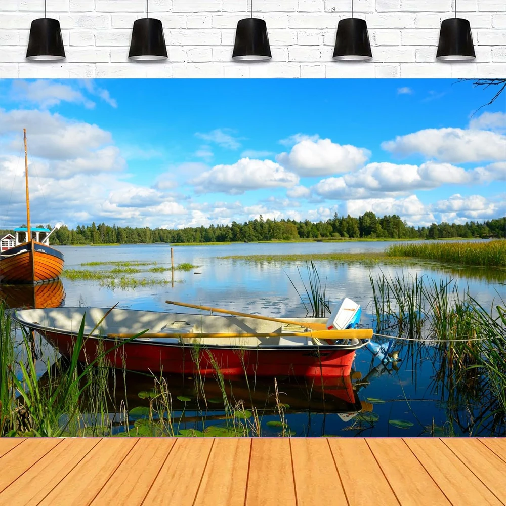 

Озерка, каноэ, лодки, фон для фотосъемки, лесное озеро, пейзаж, фон, уличный рыбак, рыбалка, вечерние украшения, баннер