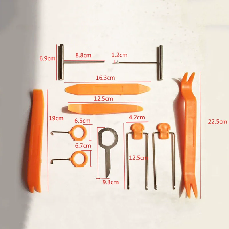 

A+Quality Disassembly Tools Car DVD Player Stereo Refit Interior Plastic Trim Panel Dashboard Installation Removal Pry
