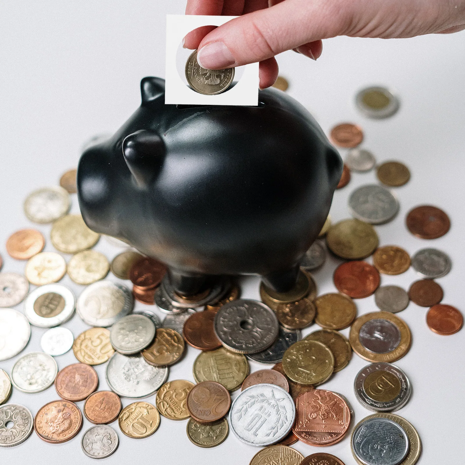 50 قطعة من حاملات العملات الورقية تقلب جامعي خفيفة الوزن لحماية العملات المعدنية 40 مللي متر منظم العملات المعدنية #3