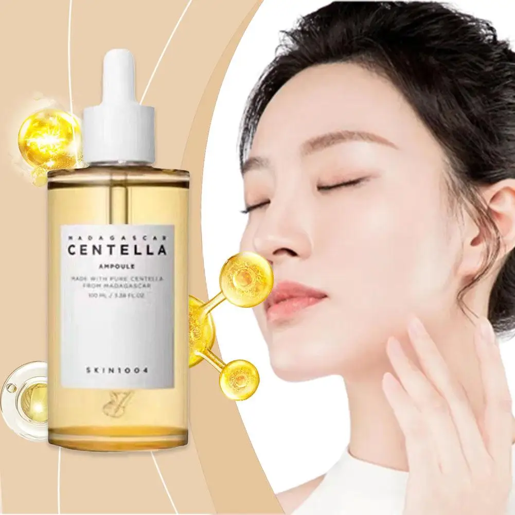 Centella Asiatica Essence Moisturizing Primer Hyaluronic Brightening Capsule Ampoule Solution Hydrating Latex Skin Care Set