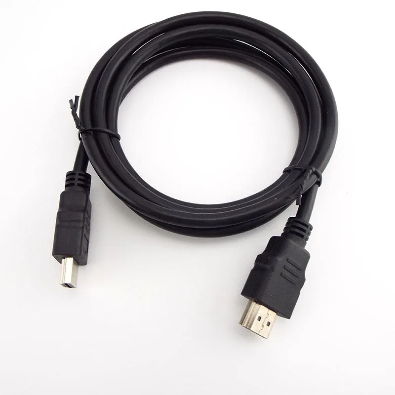 HDMI-compatible Cable Version 1.4 1080P 3D Connector Male-Male Cable For Splitter TV Box Projector PC 1.5m E2