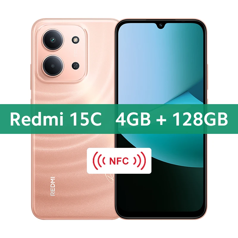 Xiaomi Redmi 15C グローバル版 スマートフォン 50MPメインカメラ