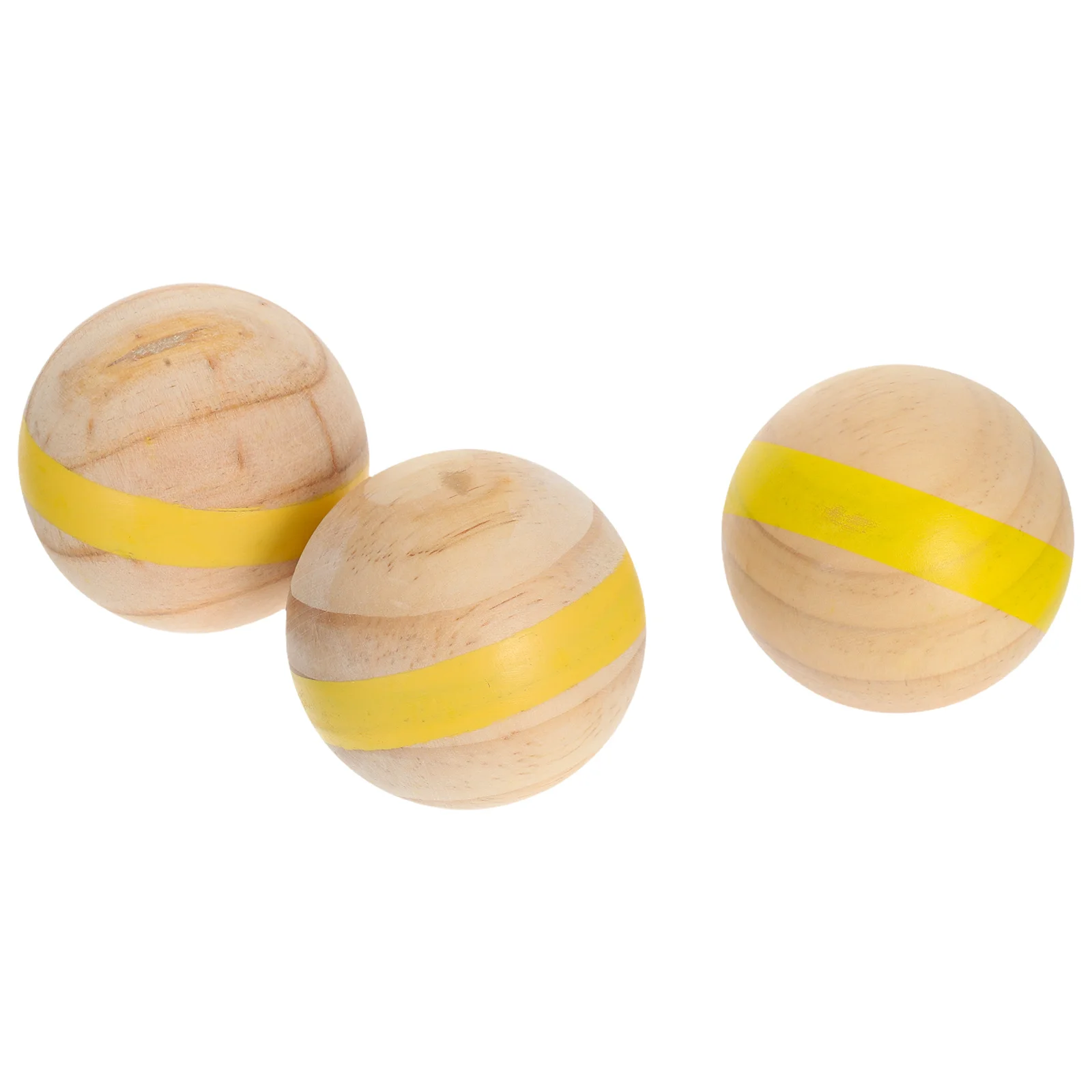 

Sturdy Wooden Croquet Balls s Educational Montessori Lawn Durable Replacement Wood Balls For s Party Outdoor
