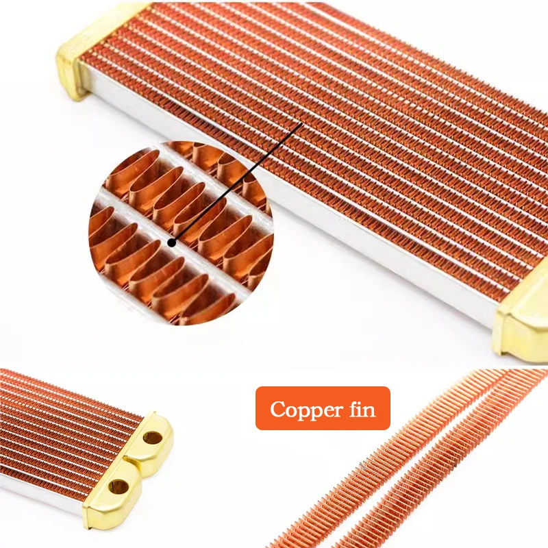 Imagem -05 - Zemod-copper Water Cooling Computer Case Radiador de Água Refrigeração a Água Adequado para Ventiladores de 120 mm Tsrp-tw120 240 mm 360 mm 480 mm