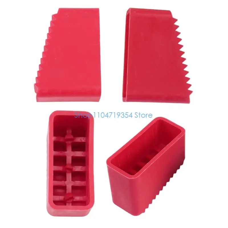 0XLD 4Pcs Ladder Feet Cover Cushion Extension Ladder Cover Security Bumper Replacement for Ladder Security Accessories