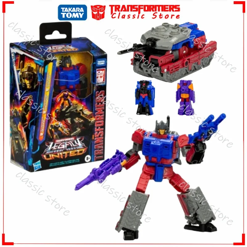 Mainan Transformers คลาสสิกแบบ3 in 1ชุดหุ่นยนต์ออโต้บอทไซเบอร์ตรอนระดับดีลักซ์ G1จักรวาล