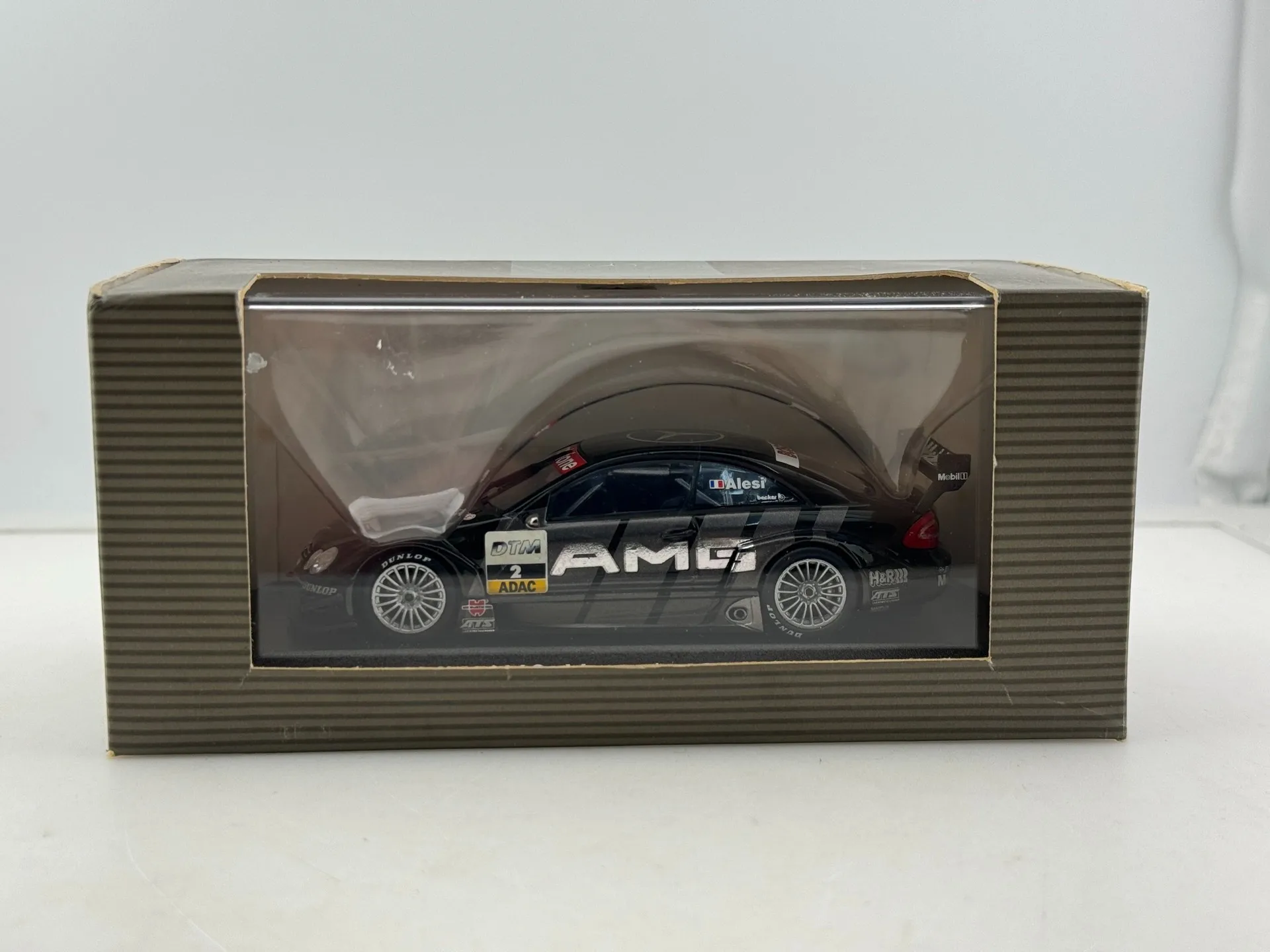 Diecast BENZ 1/43 Scale AMG-BENZ 2002 Car Model Collectible Toy Gift Souvenir Display Ornament