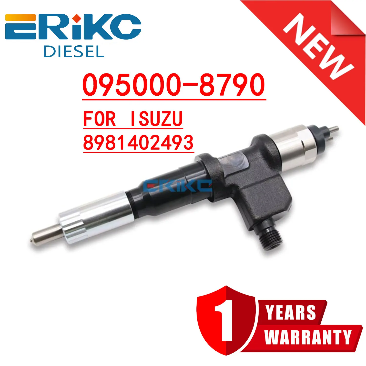 New 095000-8790 095000-8791 Common Rail Injector 8981402493 Diesel Injection Nozzle Assy for ISUZU GIGA 6UZ1 095000-8792