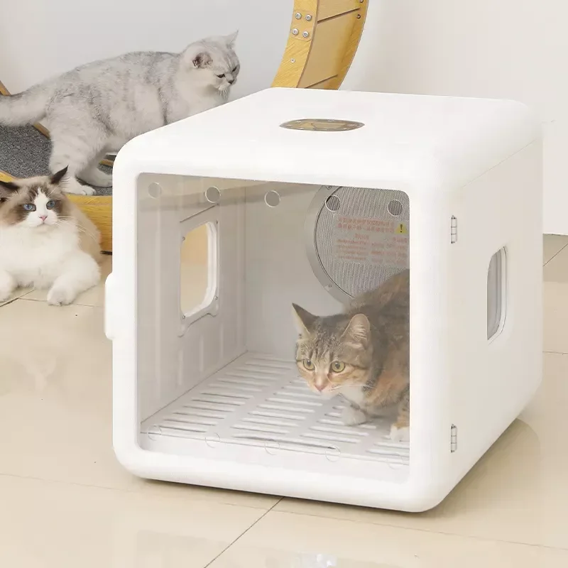 Pet Hair Blowing Dryer Machine  Silent Automatic Smart Dog Cat Mascotas Asciugatrice Secadora Pet Room Dryer Box