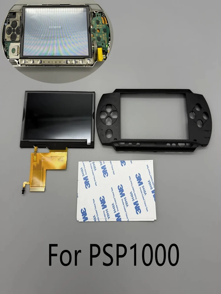 W pełni laminowany ekran IPS LCD do Sony PSP 1000 z niestandardową górną obudową zamienną do naprawy. — zdjęcie produktu 7