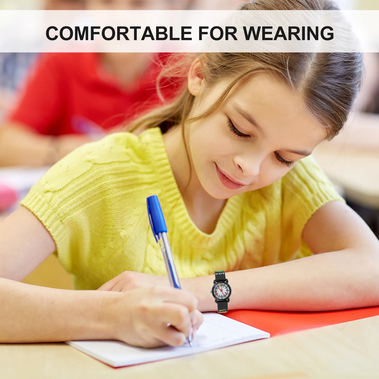 Cartoon Kids Watch 3D Pattern Lightweight Compact Design Clear Dial Easy Reading Comfortable School Birthday Gift Waterproof