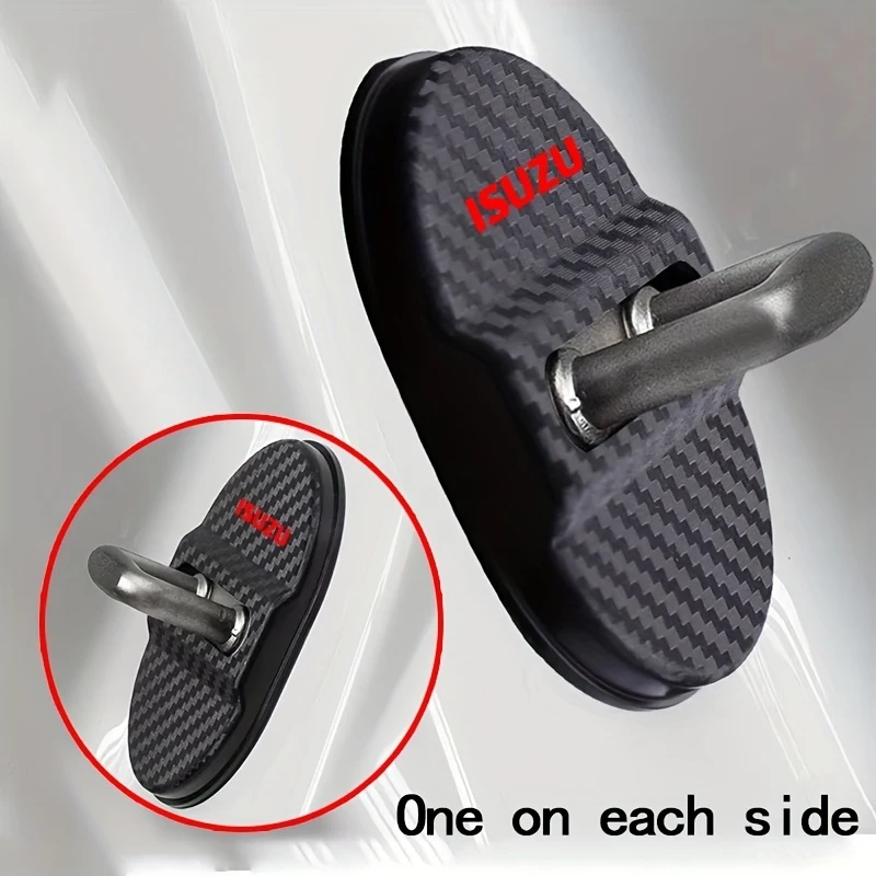Car door lock protection covers and shock-absorbing soundproof pads for Isuzu D-MAX, WFR, VAN, NFR, ATV, and TROOPER vehicles