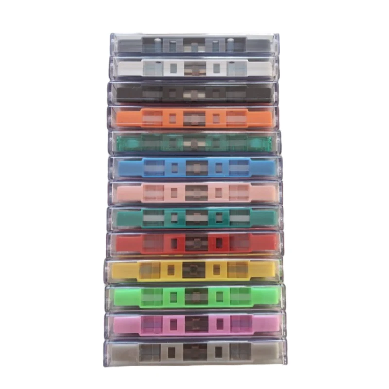 New Standard Innovative Cassette Color Blank Tape Player With 45/90 Minutes Magnetic Audio Tape For Speech Music Recording