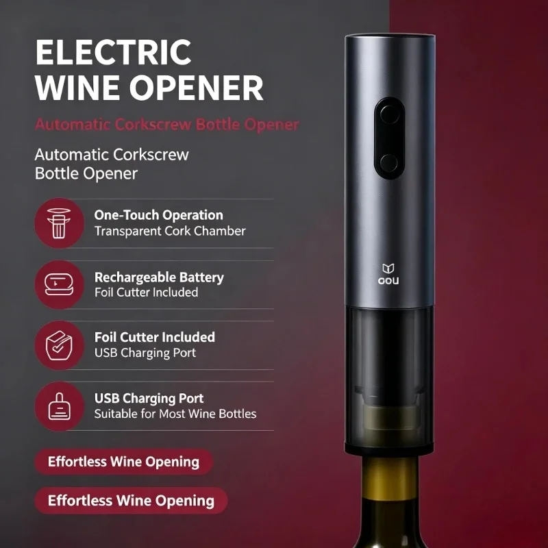 Deli elektrische wijnopener vo - Wine Beer Deli recensie en prijs