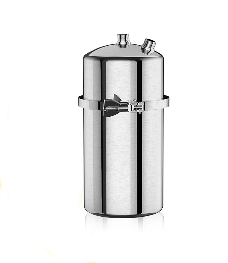 Multiple layers 304Stainless Steel Water Filter with Integrated Ultra Filtration&Compresed Carbon&folded PP film(133mm diameter)