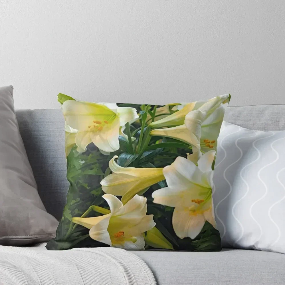 

Easter Lilies 46 Throw Pillow Luxury Room Decorative Cushions Decorative Cushion Ornamental Pillow Cushions For Sofa pillow