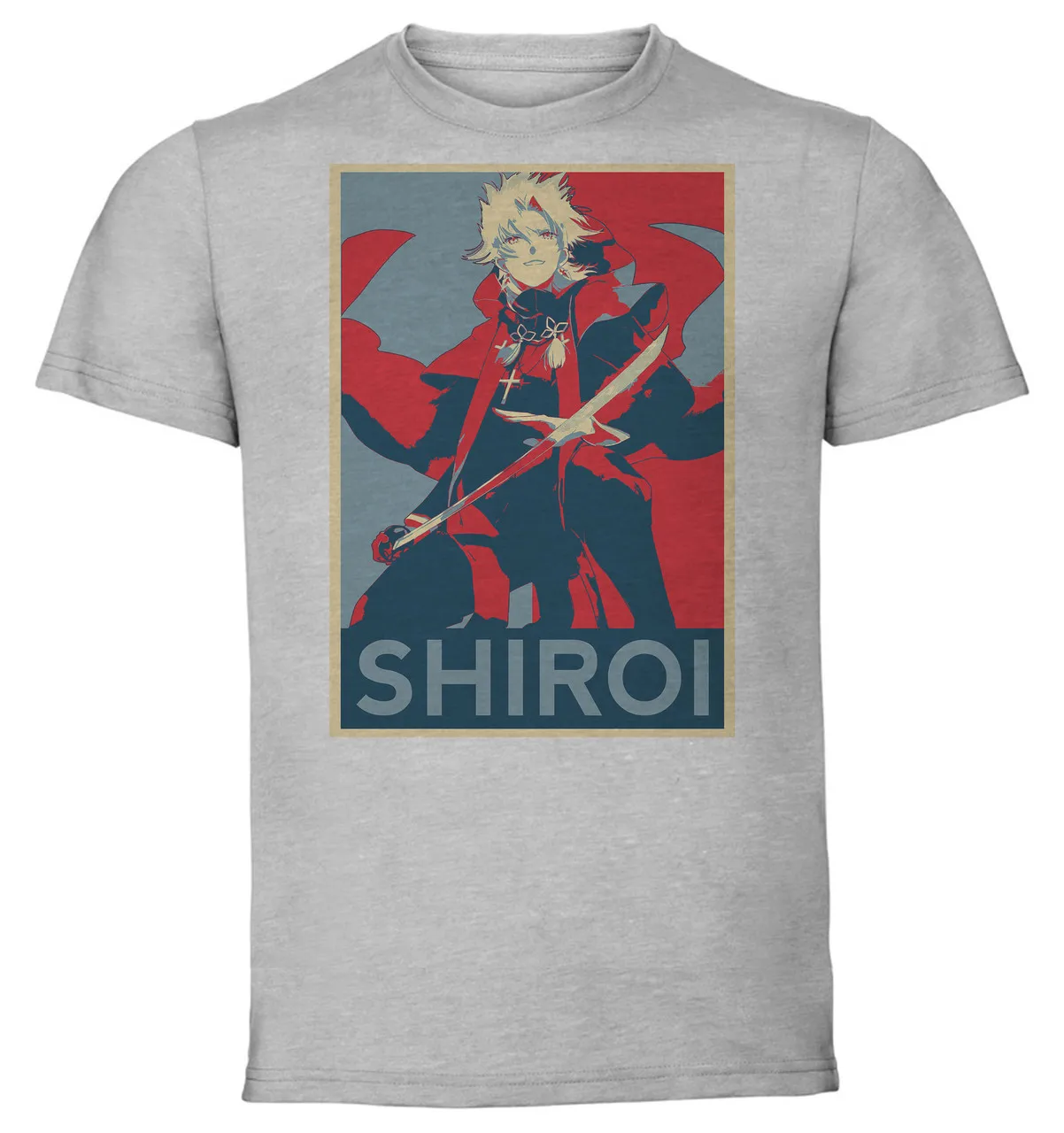 

T-Shirt Unisex - Grey - Propaganda - Fate Grand Order Amakusa Shiroi