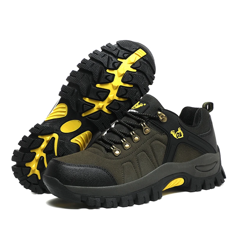Mens Women Classical Hiking Boots Summer Winter Outdoor Non Slip Fashion Sneakers Ankle Boot Boys Rubber Climbing Shoes Autumn